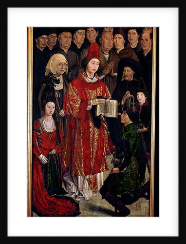 The Altarpiece of St. Vincent by Nuno Goncalves or Gonzalvez