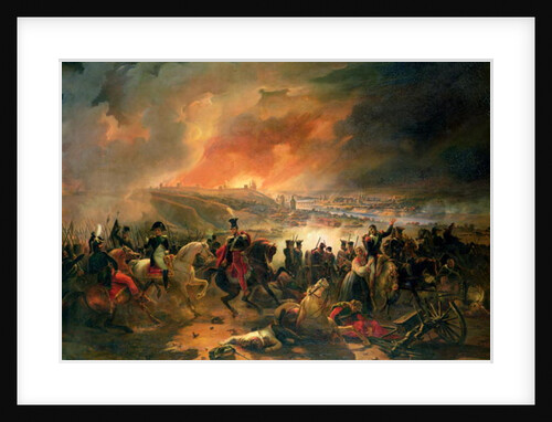 The Battle of Smolensk, 17th August 1812, 1839 by Jean Charles Langlois