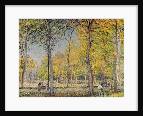 The Bois de Boulogne by Alfred Sisley
