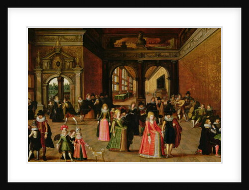 A Ball During the Reign of Henri IV by Louis de Caullery