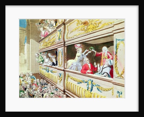 Coronation of Voltaire at the Theatre Francais, 1778 by French School