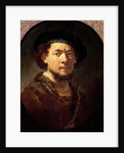 Portrait of a Man with a Gold Chain or, Self Portrait with Beard, 1634-36 by Rembrandt Harmensz. van Rijn