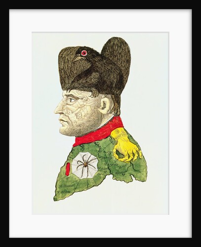 Caricature of Napoleon Bonaparte by English School