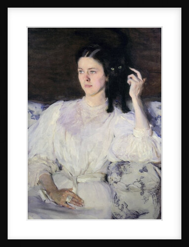 Sita and Sarita, or Young Girl with a Cat, 1893-94 by Cecilia Beaux