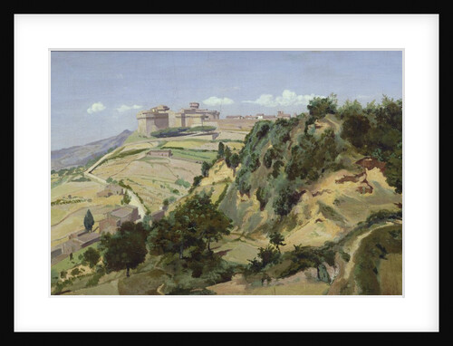 Volterra, 1834 by Jean Baptiste Camille Corot