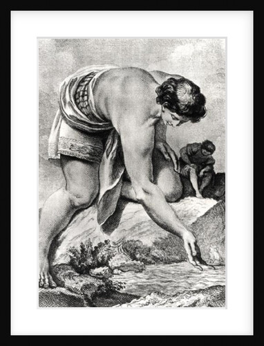 Illustration from 'Les Contes' by Francois Marie Arouet de Voltaire by Charles Monnet