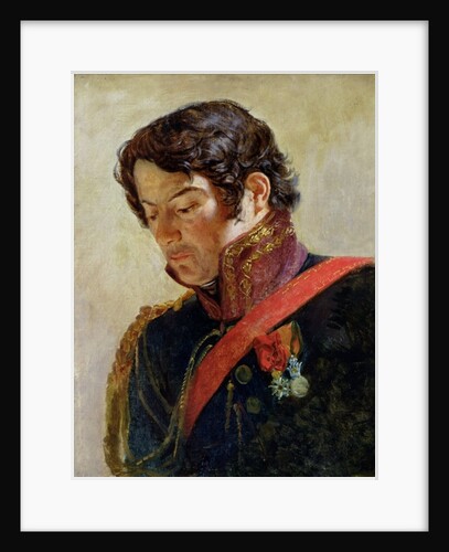 Study for a Portrait of Baron Dominique Larrey by Paulin Jean Baptiste Guerin