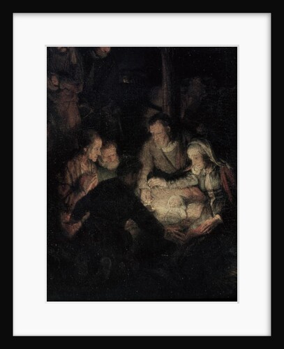 The Adoration of the Shepherds, detail, 1646 by Rembrandt Harmensz. van Rijn