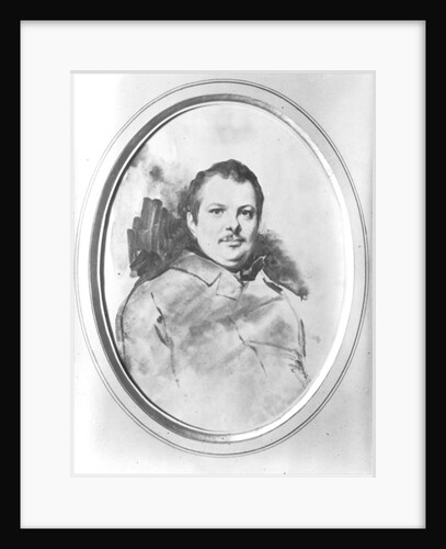 Portrait of Honore de Balzac c.1820 by Louis Boulanger