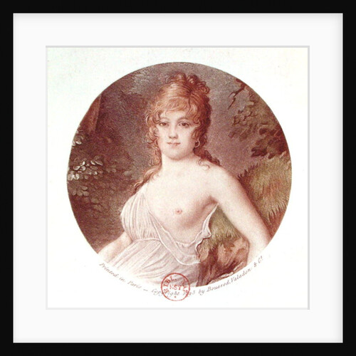 Portrait of Theresa de Cabarrus by Jean-Baptiste Isabey