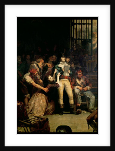 The Call for the Last Victims of the Terror, 7-9 Thermidor, Year 2, central detail, 1850 by Charles Louis Lucien Muller