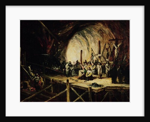 Inquisition Scene, 1851 by Eugenio Lucas y Padilla