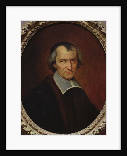 Portrait of Antoine Arnauld by Jean Baptiste de Champaigne