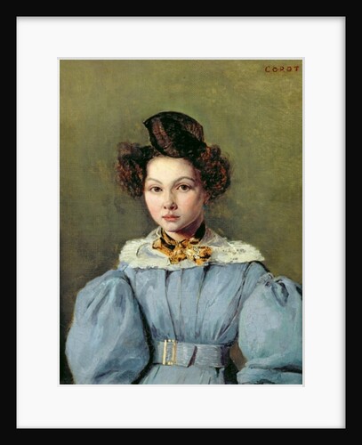 Marie Louise Sennegon, 1831 by Jean Baptiste Camille Corot