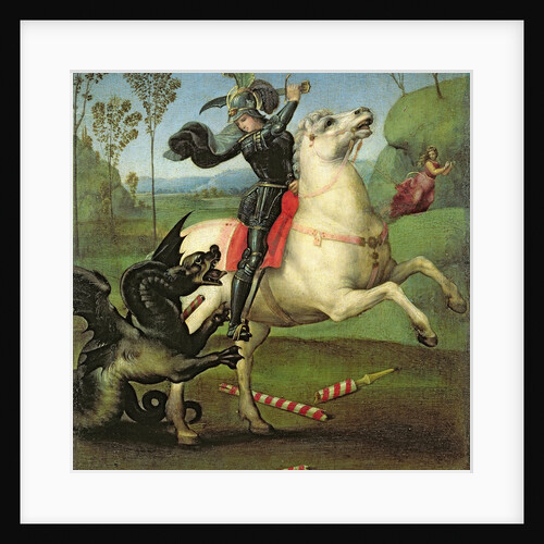St. George Struggling with the Dragon, c.1503-05 by Raphael