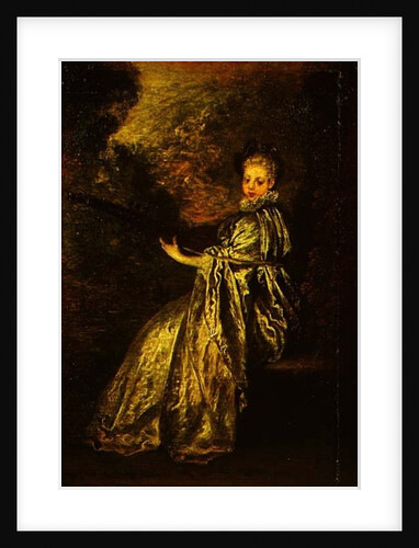 La Finette by Jean Antoine Watteau