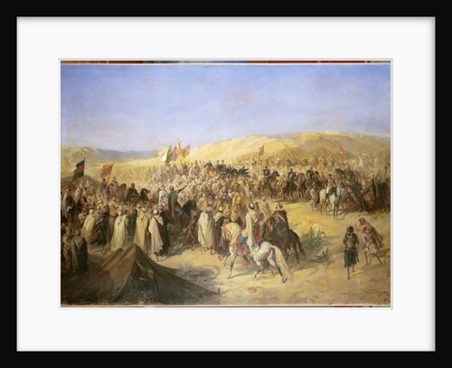 Napoleon III in Algeria, 21st May 1865 by Alfred Henri Darjou