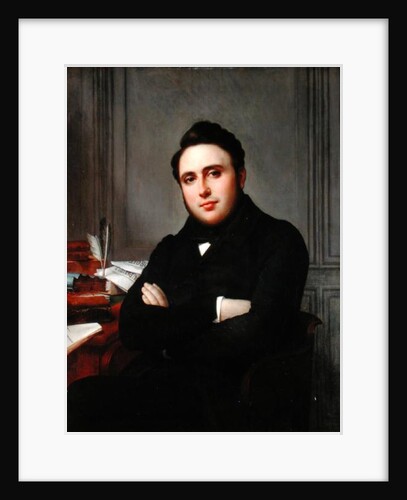 Portrait of Alexandre Auguste Ledru-Rollin, 1838 by Angelique Mongez