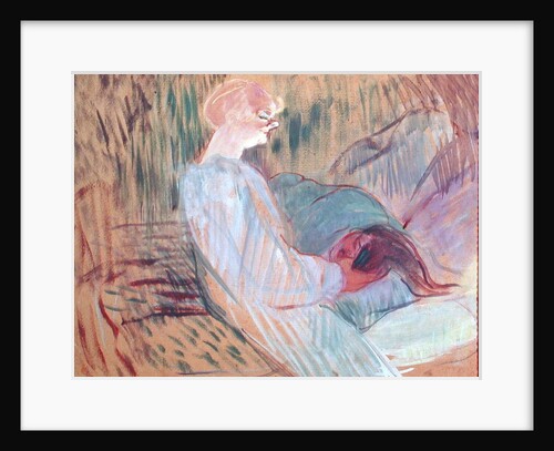 The Divan, Rolande, 1894 by Henri de Toulouse-Lautrec