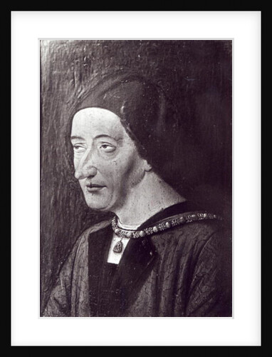 Portrait of Louis XI 1482 by French School