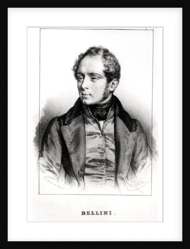 Portrait of Vincenzo Bellini by Benard Benard