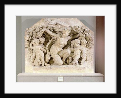 Triumph of Flora, relief taken from the facade of the Flora Pavilion of the Louvre Palace, 1866 by Jean-Baptiste Carpeaux