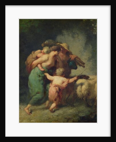The Return of the Flock by Jean-Francois Millet