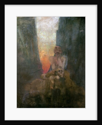 The Abyss, 1899 by Alphonse Marie Mucha