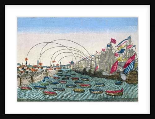 The Capture of Havana by the English in 1762 by French School