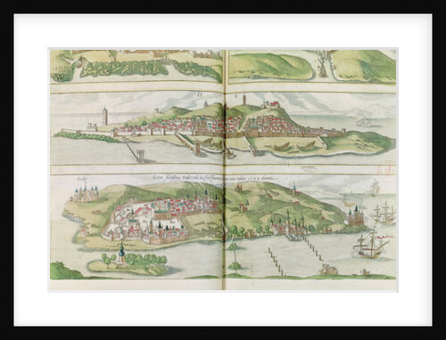 The Town of Goa, India by French School