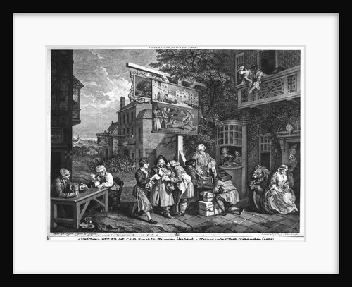 The Election II; Canvassing for Votes by William Hogarth
