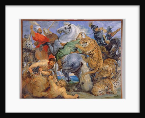 The Tiger Hunt, c.1616 by Peter Paul Rubens