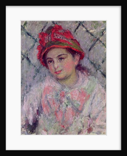 Portrait of Blanche Hoschede as a Young Girl, c.1880 by Claude Monet