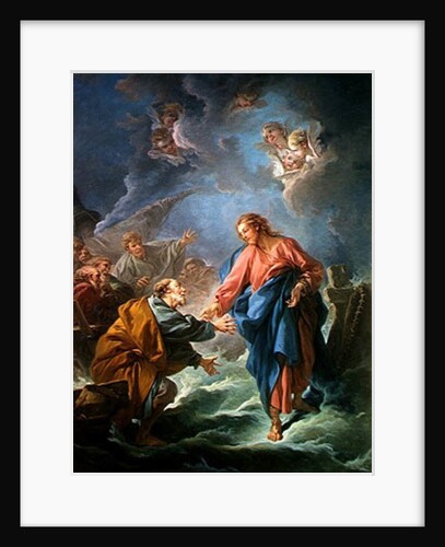 St. Peter Invited to Walk on the Water, 1766 by Francois Boucher