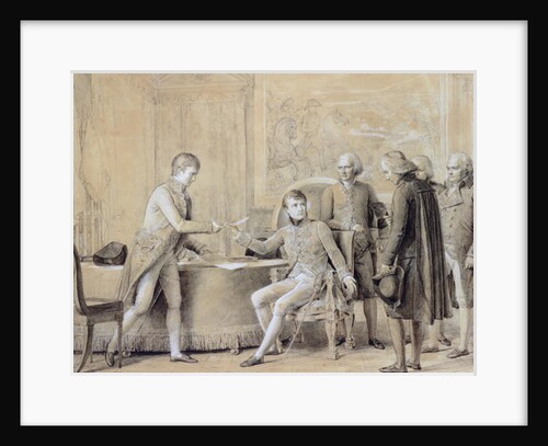 The Signing of the Concordat between France and the Holy See, 15th July 1801 by Francois Pascal Simon Baron Gerard