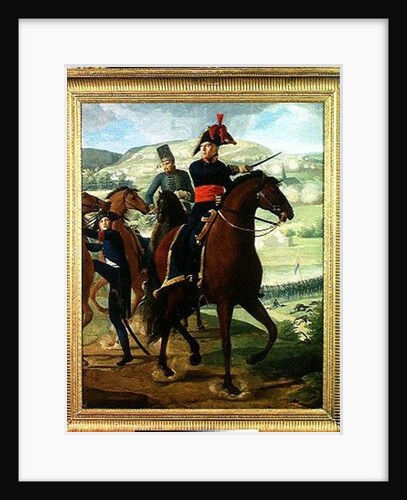 General Louis Marie Turreau de Garambouville at the Gravieres Affair, 1800 by Louis Hersent