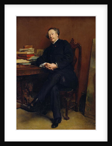 Alexander Dumas Fils 1877 by Jean-Louis Ernest Meissonier