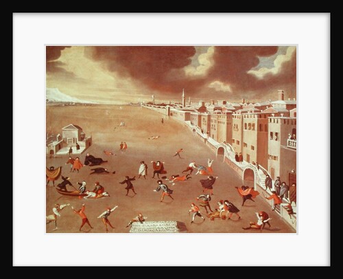 The Frozen Lagoon in 1708 by Gabriele Bella