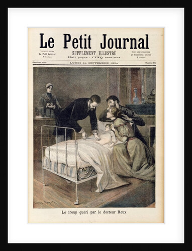 The Croup Cured by Doctor Roux by Lionel Royer