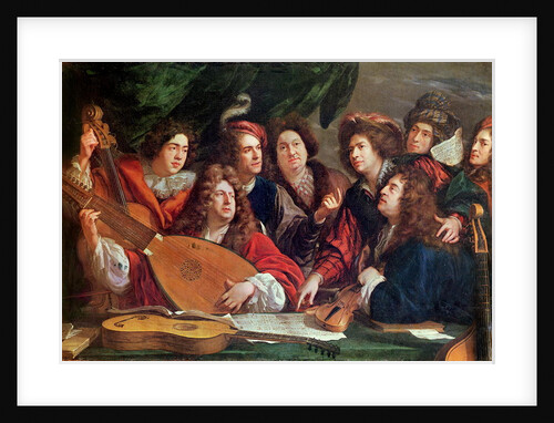 The Musical Society, 1688 by Francois Puget