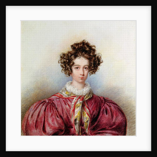 Portrait of George Sand 1830 by Candide Blaize