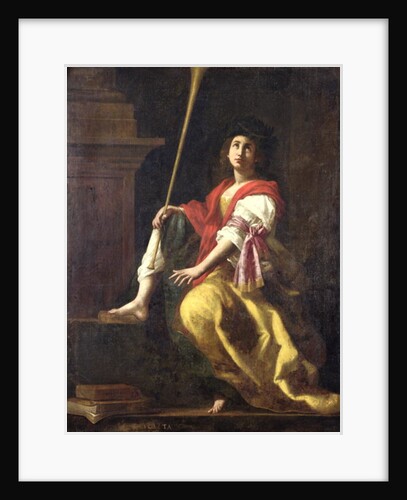 Clio, Muse of History, 1624 by Giovanni Baglione