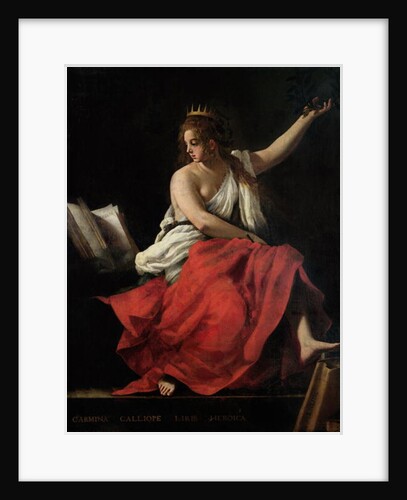 Calliope, Muse of Epic Poetry by Giovanni Baglione
