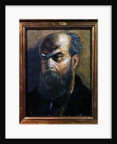 Portrait of Paul Verlaine by Frederic Auguste Cazals