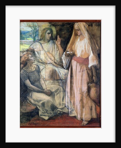 Christ in the House of Martha and Mary, 1924 by Rene-Marie Castaing