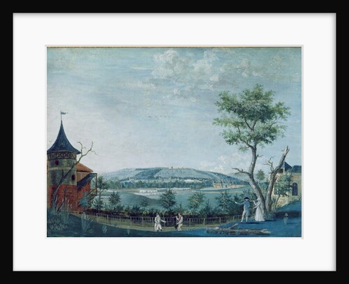 The Hermitage and the Old Castle in the Park at Le Raincy, 1754-93 by Louis Carrogis Carmontelle