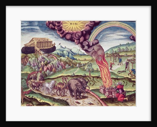Noah's Ark by Th. after Le Moyne J. Bry