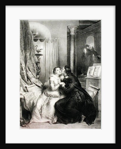 Heloise and Abelard by Achille Deveria