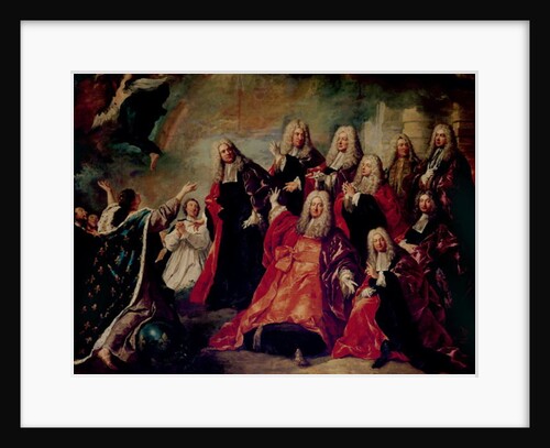 Ex-Voto. The Corps de Ville Demand a Return of Good Weather by Jean Francois de Troy