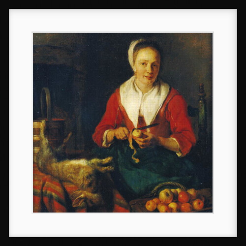 The Apple Peeler by Gabriel Metsu